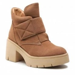 Bottes Et Autres Bottines Karino - 4485/005 Rudy Welur Marron