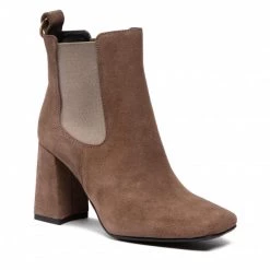 Bottes Et Autres Bottines Karino - 4385/008-P J.Brąz/Welur Marron