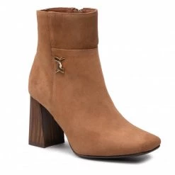 Bottes Et Autres Bottines Karino - 4328/005-P Rudy/Welur Marron