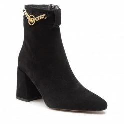 Bottes Et Autres Bottines Karino - 4463/003-P Czarny/Welur Noir