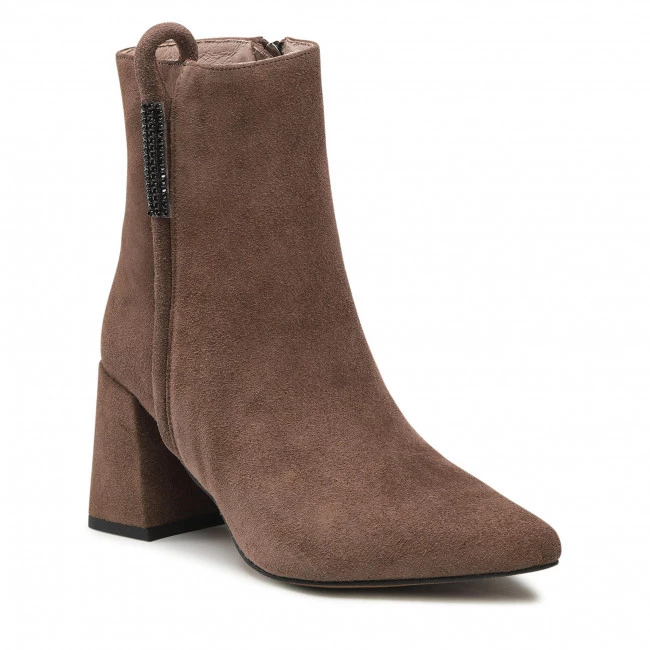 Bottes Et Autres Bottines Karino - 4406/008-P Ciemny Beż Marron 3 Bottes Et Autres Bottines Karino - 4406/008-P Ciemny Beż Marron