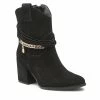 Bottes Et Autres Bottines Karino - 4278/003-P Czarny/Welur Noir -G-Shock Soldes Magasin 01 0000301395645 rz 1