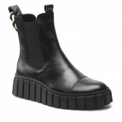 Bottes Et Autres Bottines Chelsea Karino - 4147/126-F Czarny/Lico Noir