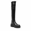Bottes Et Autres Cuissardes Karino - 3985/126-F Czarny/Lico Noir -G-Shock Soldes Magasin 01 0000301396567 pa 1