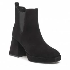 Bottes Et Autres Bottines Karino - 4502/003-P Czarny/Welur Noir