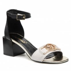 Mules Et Sandales Sandales Karino - 4059/002-P Szary/Czarny Lico Beige, Noir