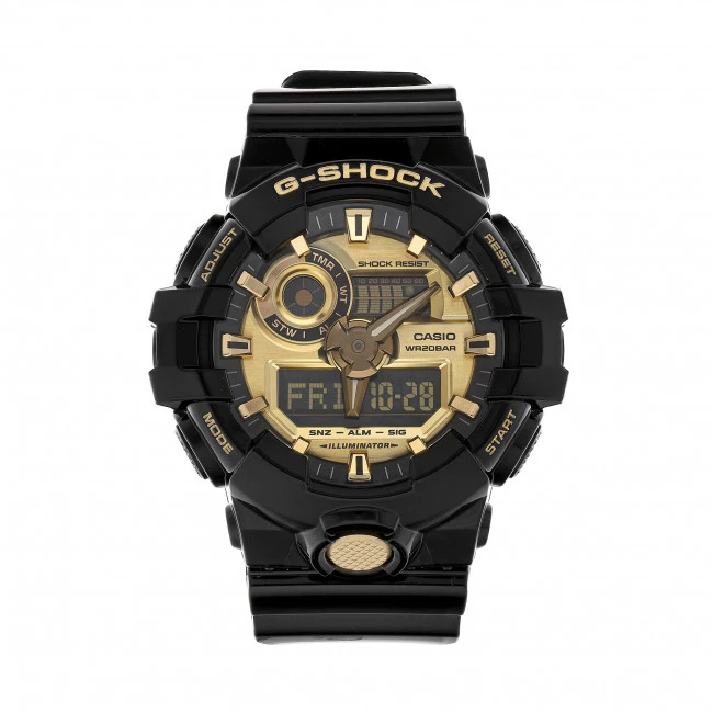 Homme Montre G-Shock - GA-710GB-1AER Black/Black Noir 3 Homme Montre G-Shock - GA-710GB-1AER Black/Black Noir