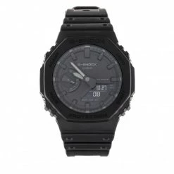 Homme Montre G-Shock - GA-2100-1A1ER Black/Black Noir