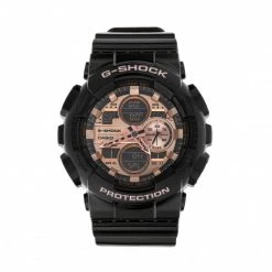 Homme Montre G-Shock - GA-140GB-1A2ER Black/Black Noir