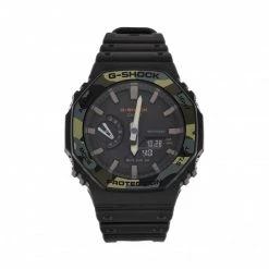 G-Shock Soldes Magasin 12 Homme Montre G-Shock - GA-2100SU-1AER Black Noir