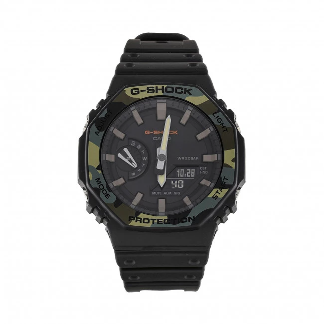Homme Montre G-Shock - GA-2100SU-1AER Black Noir 3 Homme Montre G-Shock - GA-2100SU-1AER Black Noir