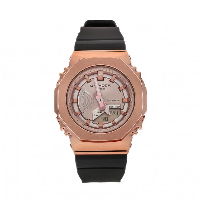 Femme Montre G-Shock - GM-S2100PG-1A4ER Black/Rose Gold Noir, Plaqué Or Rose 3 Femme Montre G-Shock - GM-S2100PG-1A4ER Black/Rose Gold Noir, Plaqué Or Rose
