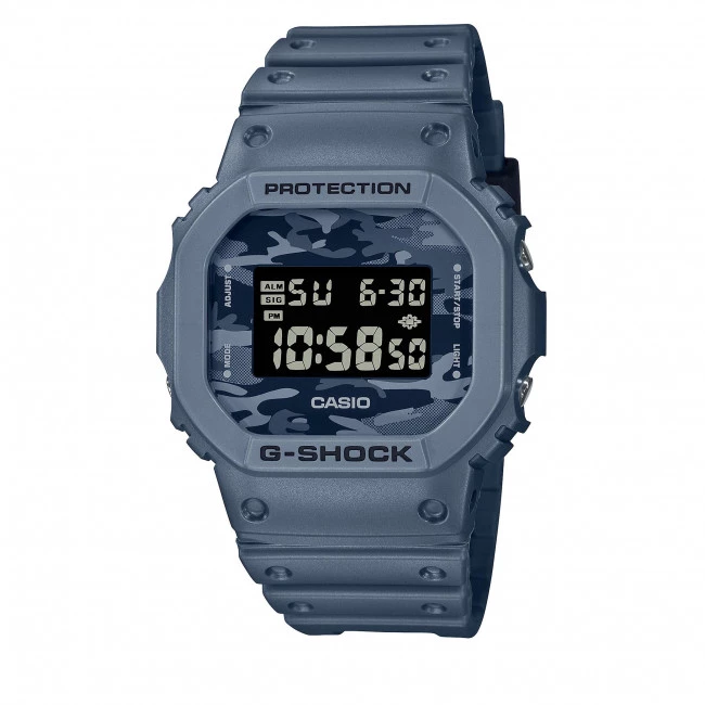 Homme Montre G-SHOCK - DW-5600CA-2ER Blue Bleu 3 Homme Montre G-SHOCK - DW-5600CA-2ER Blue Bleu