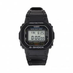 Homme Montre G-Shock - DW-5600E-1VER Black/Black Noir