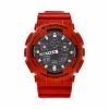 Homme Montre G-Shock - GA-100B-4AER Red/Red Rouge -G-Shock Soldes Magasin 01 4971850948339 mt