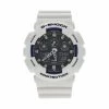 Homme Montre G-SHOCK - GA-100B-7AER White/Black Blanc 2 Homme Montre G-SHOCK - GA-100B-7AER White/Black Blanc -G-Shock Soldes Magasin 01 4971850948377 mg