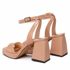 Mules Et Sandales Sandales KARINO - 4217/007-P J.Beż/Lico Beige -G-Shock Soldes Magasin 03 0000300313374 kt