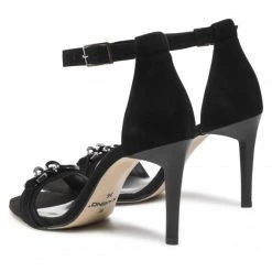 Mules Et Sandales Sandales KARINO - 4061/003 -P Czarny/Welur Noir -G-Shock Soldes Magasin 03 0000300313459 rz