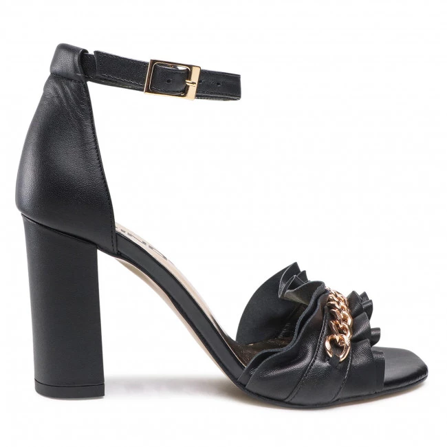 Mules Et Sandales Sandales KARINO - 4167/076-P Czarny/Lico Noir 4 Mules Et Sandales Sandales KARINO - 4167/076-P Czarny/Lico Noir – Image 2