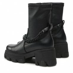 Bottes Et Autres Bottines KARINO - 4477/126-F Czarny/Lico Noir -G-Shock Soldes Magasin 03 0000301395317 rz