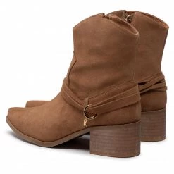 Bottes Et Autres Bottines KARINO - 4320/005-P Rudy/Welur Marron -G-Shock Soldes Magasin 03 0000301395706 ks