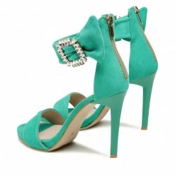 Mules Et Sandales Sandales KARINO - 4417/066-P Zielony/Welur Vert -G-Shock Soldes Magasin 03 0000301545354 rz