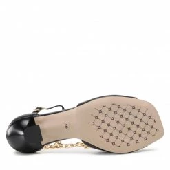 Mules Et Sandales Sandales KARINO - 4014/076 Czarny Lico Noir -G-Shock Soldes Magasin 04 0000300310021 rz