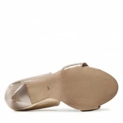 Mules Et Sandales Sandales KARINO - 4121/123-P Białe Złoto/Lico Or -G-Shock Soldes Magasin 04 0000300310502 rz