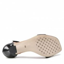 Mules Et Sandales Sandales KARINO - 4158/076-P Czarny Lico Noir -G-Shock Soldes Magasin 04 0000300313237 rz