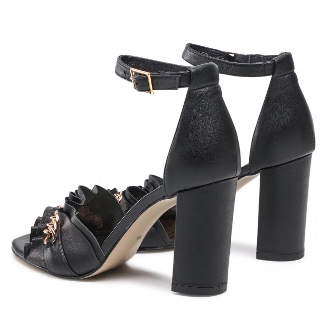 Mules Et Sandales Sandales KARINO - 4167/076-P Czarny/Lico Noir 5 Mules Et Sandales Sandales KARINO - 4167/076-P Czarny/Lico Noir – Image 3