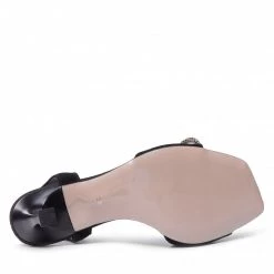 Mules Et Sandales Sandales KARINO - 4314/003-P Czarny/Welur Noir -G-Shock Soldes Magasin 04 0000300598146 mg 1