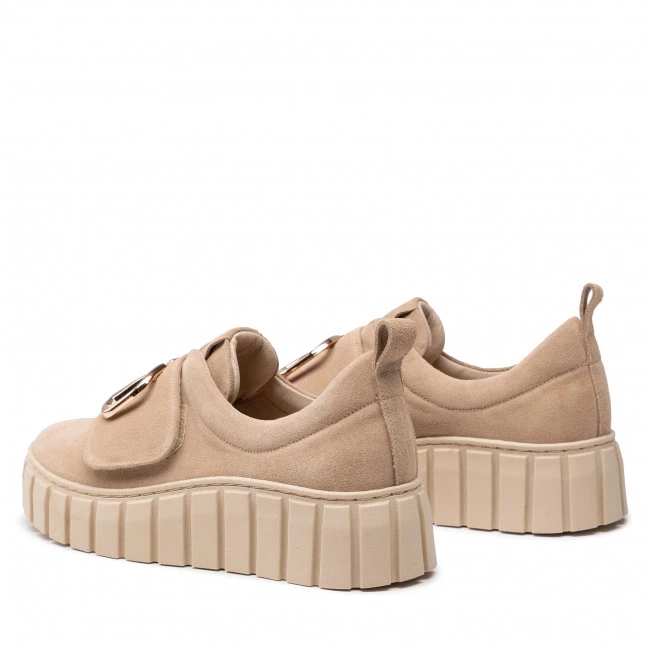 Chaussures Basses KARINO - 4188/075-P J. Beż/Welur Beige 5 Chaussures Basses KARINO - 4188/075-P J. Beż/Welur Beige – Image 3