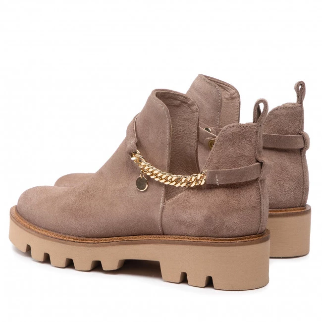 Bottes Et Autres Bottines KARINO - 4176/022-P Beż/Welur Beige 6 Bottes Et Autres Bottines KARINO - 4176/022-P Beż/Welur Beige – Image 4