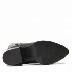 Bottes Et Autres Bottes KARINO - 4384/076-F Czarny/Lico Noir -G-Shock Soldes Magasin 04 0000301396772 rz