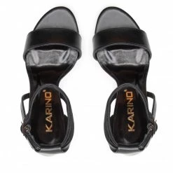 Mules Et Sandales Sandales KARINO - 4165/076-P Czarne Lico Noir -G-Shock Soldes Magasin 05 0000300310335 sw