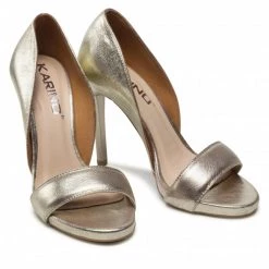 Mules Et Sandales Sandales KARINO - 4121/074-P Złoty/Lico Or -G-Shock Soldes Magasin 05 0000300310533 rz