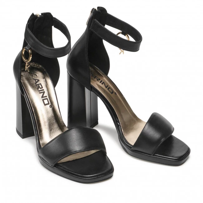 Mules Et Sandales Sandales KARINO - 4224/076-P Czarny/Lico Noir 7 Mules Et Sandales Sandales KARINO - 4224/076-P Czarny/Lico Noir – Image 5