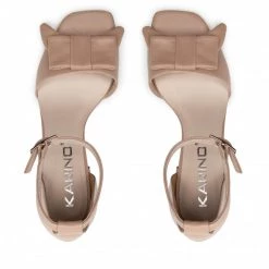 Mules Et Sandales Sandales KARINO - 4191/007-P C.Beż/Lico Beige -G-Shock Soldes Magasin 05 0000300313404 ki