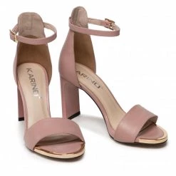 Mules Et Sandales Sandales KARINO - 3675/071-P Pudrowy Róż/Lico Rose -G-Shock Soldes Magasin 05 0000300313695 mk