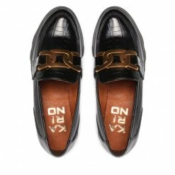 Chaussures Basses KARINO - 4186/126-P Czarny Tłocz/Lico Noir -G-Shock Soldes Magasin 05 0000301392422 rz