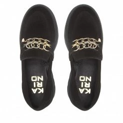 Chaussures Basses Karino - KARINO-4482 Czarny/Welur Noir -G-Shock Soldes Magasin 05 0000301392484 is