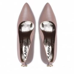 Chaussures Basses Talons Aiguilles KARINO - 4382/007-P C.Beż/Lico Rose -G-Shock Soldes Magasin 05 0000301392583 rz