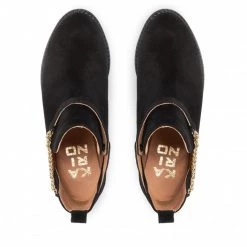 Bottes Et Autres Bottines Karino - 4176/126-P Czarny/Welur Noir -G-Shock Soldes Magasin 05 0000301393009 st