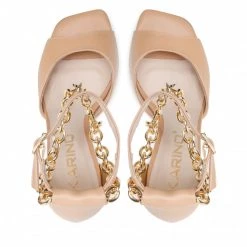 Mules Et Sandales Sandales KARINO - 4014/001 Beż/Lico Beige -G-Shock Soldes Magasin 06 0000300310069 rz