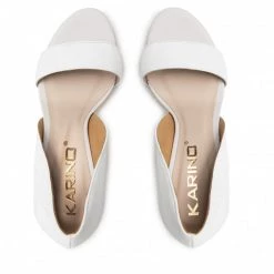 Mules Et Sandales Sandales KARINO - 4121/010-P Biały/Lico Blanc -G-Shock Soldes Magasin 06 0000300310618 kt