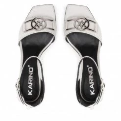 Mules Et Sandales Sandales KARINO - 4002/021-P Szary/Lico Gris -G-Shock Soldes Magasin 06 0000300310717 kt