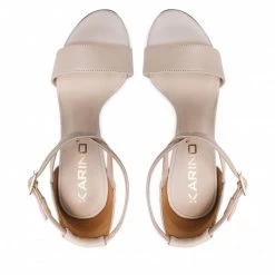 Mules Et Sandales Sandales KARINO - 4115/001-P Beż/Lico Beige -G-Shock Soldes Magasin 06 0000300310991 rz