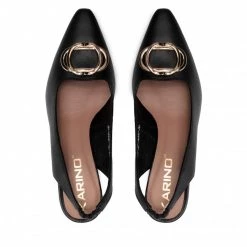 Mules Et Sandales Sandales KARINO - 4208/076-P Czarny/Lico Noir -G-Shock Soldes Magasin 06 0000300311141 ph