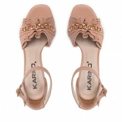 Mules Et Sandales Sandales KARINO - 4167/007-P Beż/Lico Rose -G-Shock Soldes Magasin 06 0000300313619 ki 1