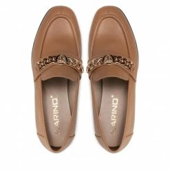 Chaussures Basses Loafers KARINO - 4185/007-P C.Beż/Lico Marron -G-Shock Soldes Magasin 06 0000300597514 rz